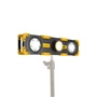 Kép 1/3 - LED reflektor - akkumulátoros, dimmerelhető, fókuszálható - 1500 lumen