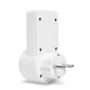 Imagine 2/4 - Mozgásérzékelő konnektor - 120° - max 10 m - max 1200W - IP20 - fehér