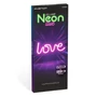 Imagine 3/3 - Neon LED lámpa - rózsaszín "Love" - 3 x AA + USB - 34 x 1.6 x 12,5 cm