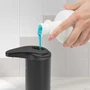 Imagine 3/5 - Automata szappanadagoló - 220 ml - álló - elemes - matt fekete