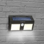 Imagine 1/3 - Mozgásérzékelős szolár reflektor - fali - COB LED