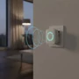 Imagine 2/4 - Digitális elem- és vezeték nélküli csengő - Kinetic - 2 beltéri - fehér - kék LED