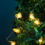 Imagine 1/4 - LED fényfüzér - csibe - 2 m - 20 LED - 2 x AA