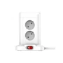 Kép 2/5 - WinningStar - Kocka elosztó - 8-as + 3 x USB + 1 x Type-C - 3 m