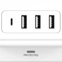 Kép 5/5 - WinningStar - Kocka elosztó - 12-es + 3 x USB + 1 x Type-C - 3 m