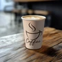 Imagine 1/3 - Papírpohár - 180 ml - bézs