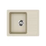 Imagine 1/5 - EVIDO HOME 45 S Compact gránit mosogató, 575 x 460 mm, bézs