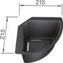 Kép 3/4 - BLANCO Corner caddy sarokba helyezhető tál