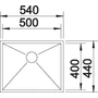Kép 3/4 - BLANCO ZEROX 500-U InFino