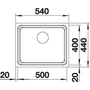 Kép 3/5 - BLANCO ETAGON 500-U r.m. exc.n. InFino