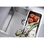 Kép 2/4 - BLANCO ANDANO 450-IF selyemfényű rozsdamentes acél mosogató