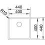 Kép 3/4 - BLANCO CLARON 400-U DX
