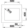 Kép 4/5 - BLANCO SUBLINE 500-U antracit exc.n.