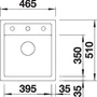 Kép 3/5 - BLANCO DALAGO 45 fekete exc.