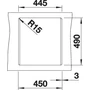 Kép 4/5 - BLANCO DALAGO 45 fekete exc.