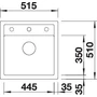 Kép 3/5 - BLANCO DALAGO 5 fekete exc.