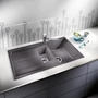 Kép 2/5 - BLANCO METRA 6 S fekete exc. nélkül