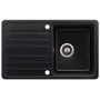 Kép 2/5 - EVIDO Home 45S gránit mosogató, 765 x 460mm, antracit