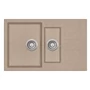 Kép 1/2 - EVIDO Cubo 6S compact gránit mosogató800x500 avena