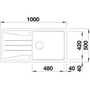Kép 3/4 - BLANCO SONA XL 6 S vulkánszürke exc.n.