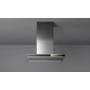 Kép 1/5 - FALMEC LUMINA LED NRS sziget páraelszívó, 90 cm, inox/fekete üveg
