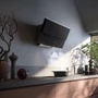 Imagine 1/6 - FALMEC VERSO fali páraelszívó, 55 cm, fekete üveg